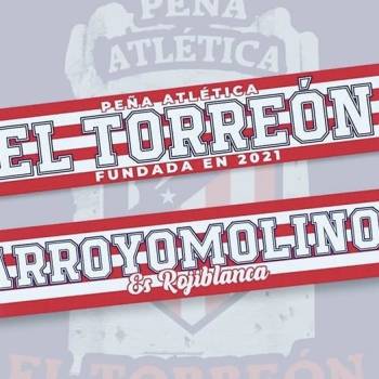 Bufanda Peña Atlética El Torreón de Arroyomolinos